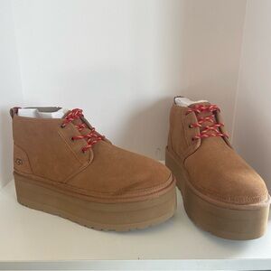 Uggs Neumel Heritage Platform Chestnut Brown Women’s‎ Size 11 Boots